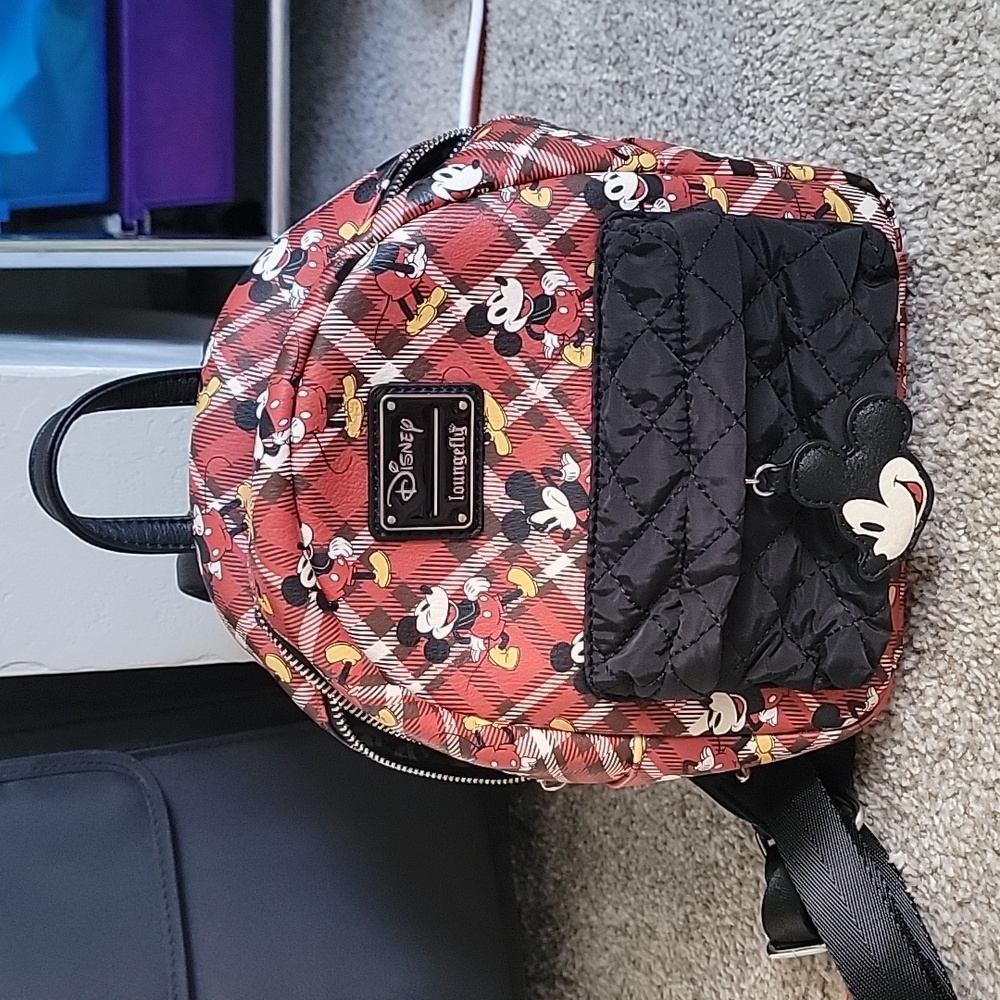 Loungefly Disney Tartan Backpack